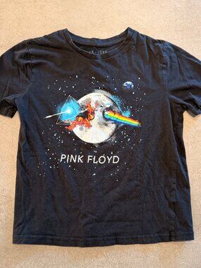 Kids Pink Floyd Shirt | Fits like a size 6-7 | 100% Cotton |